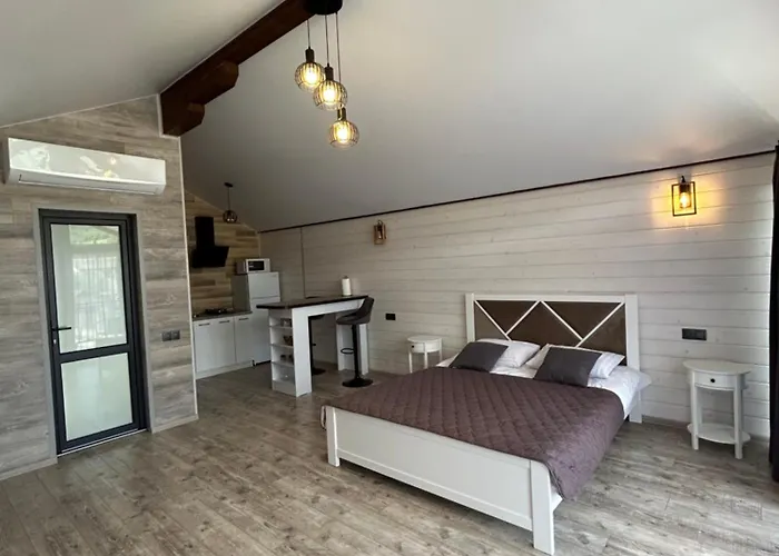 Quarto em Acomodações Particulares Zarichna House Slavske
